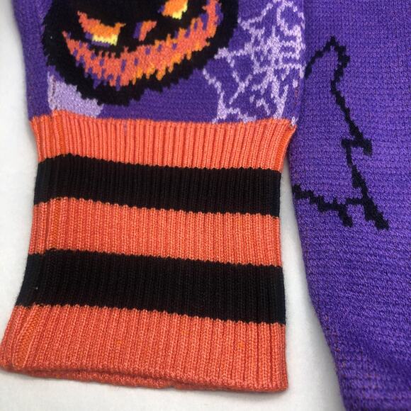 Halloween Costumes Thanksgiving Pullover Crewneck Ugly Sweater Size 9-10Y *READ - Picture 3 of 15